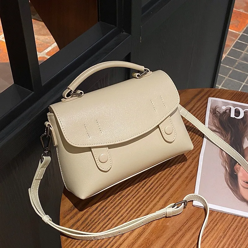 

Сумка-мессенджер из натуральной кожи, маленькая квадратная сумка из воловьей кожи, женская сумка через плечо, сумка-тоут на одно плечо, модные женские сумки