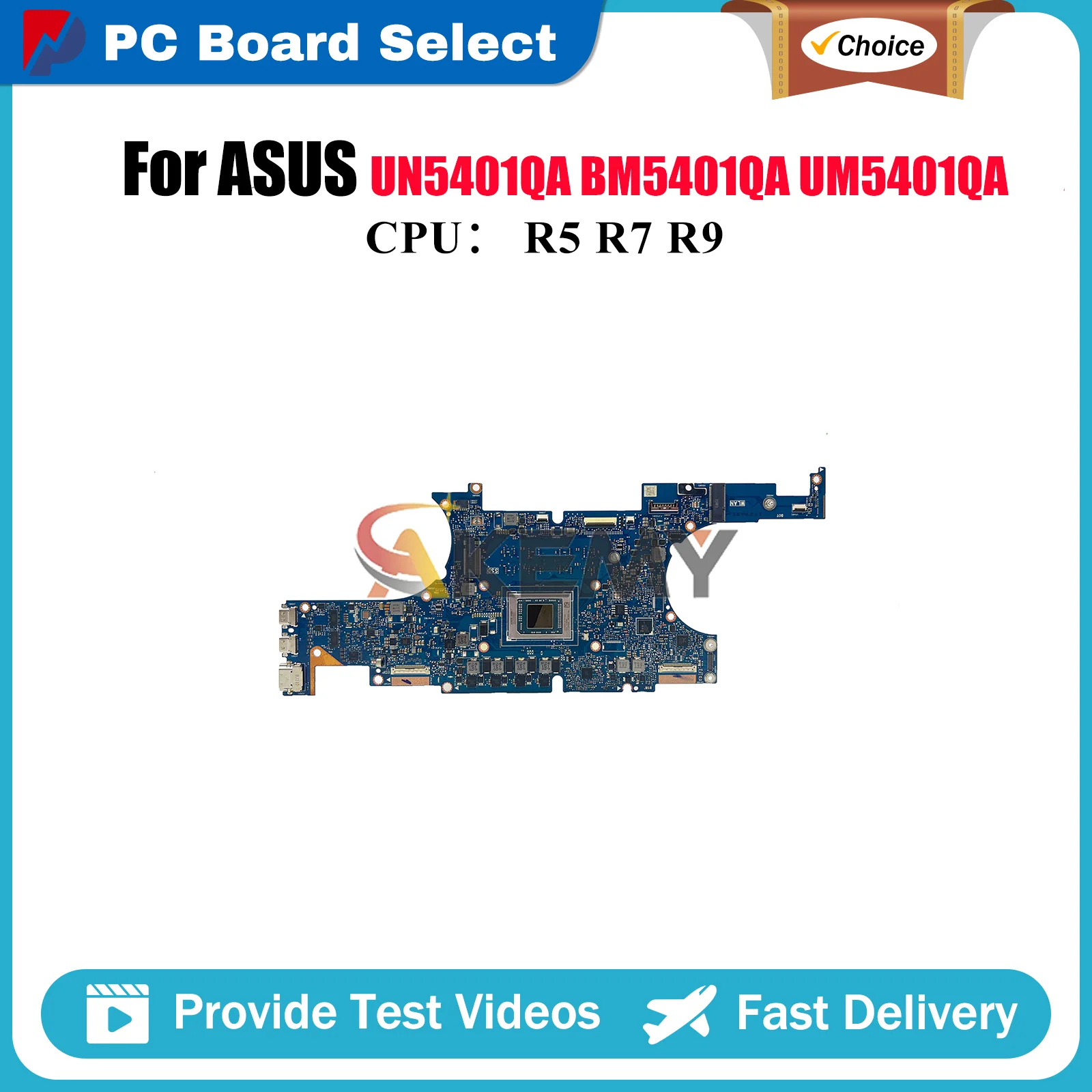 

UM5401QA Материнская плата для ноутбука ASUS ZenBook Duo RN5401QA UN5401QA RM5401QA UM5401Q BM5401QA Материнская плата с процессором R5 R7 R9 быстрая доставка