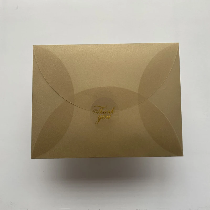 10pcs/lot Blank Translucent Envelope Invitation DIY Card Storage Gift Wedding Business European Ulfuric Acid Paper Postcard