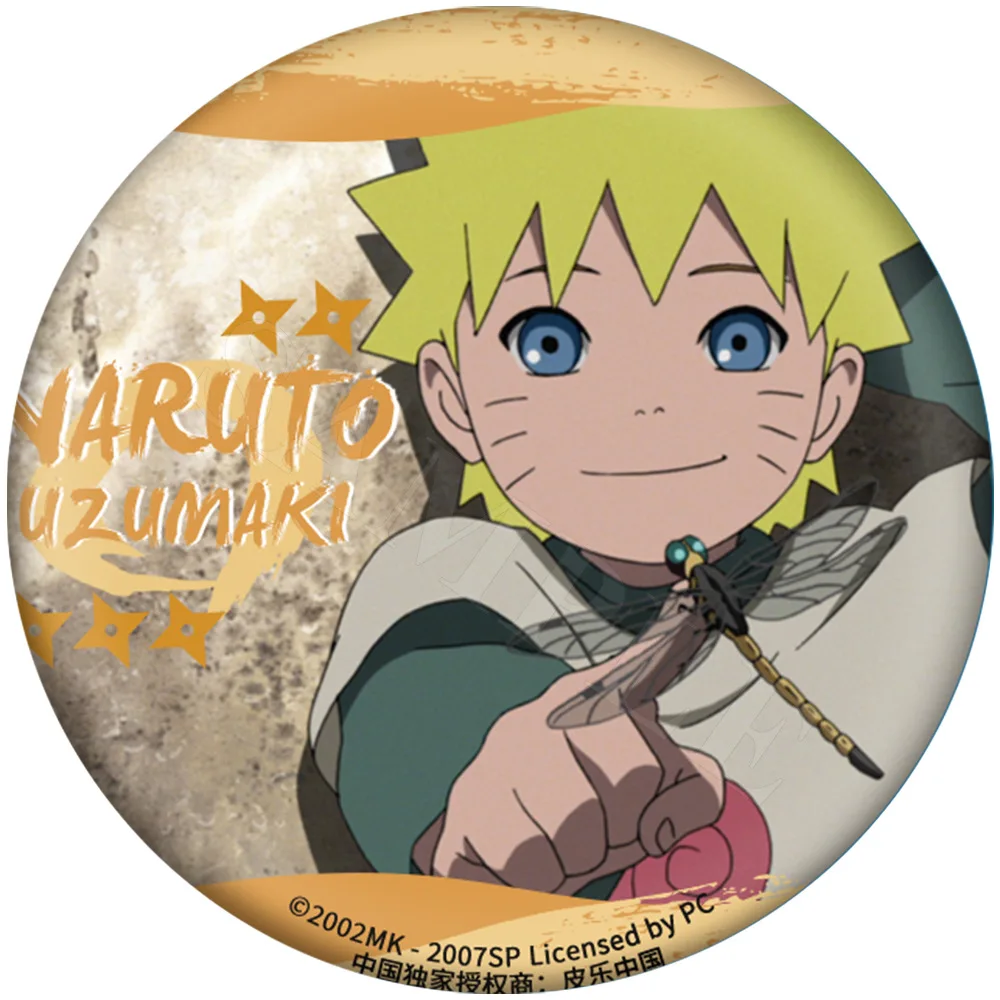 Naruto Sasuke Jiraiya Obito Childhood Nohara Rin Hashirama Gaara Orochimaru Shisui China Officiële Autorisatie Kospay Badge