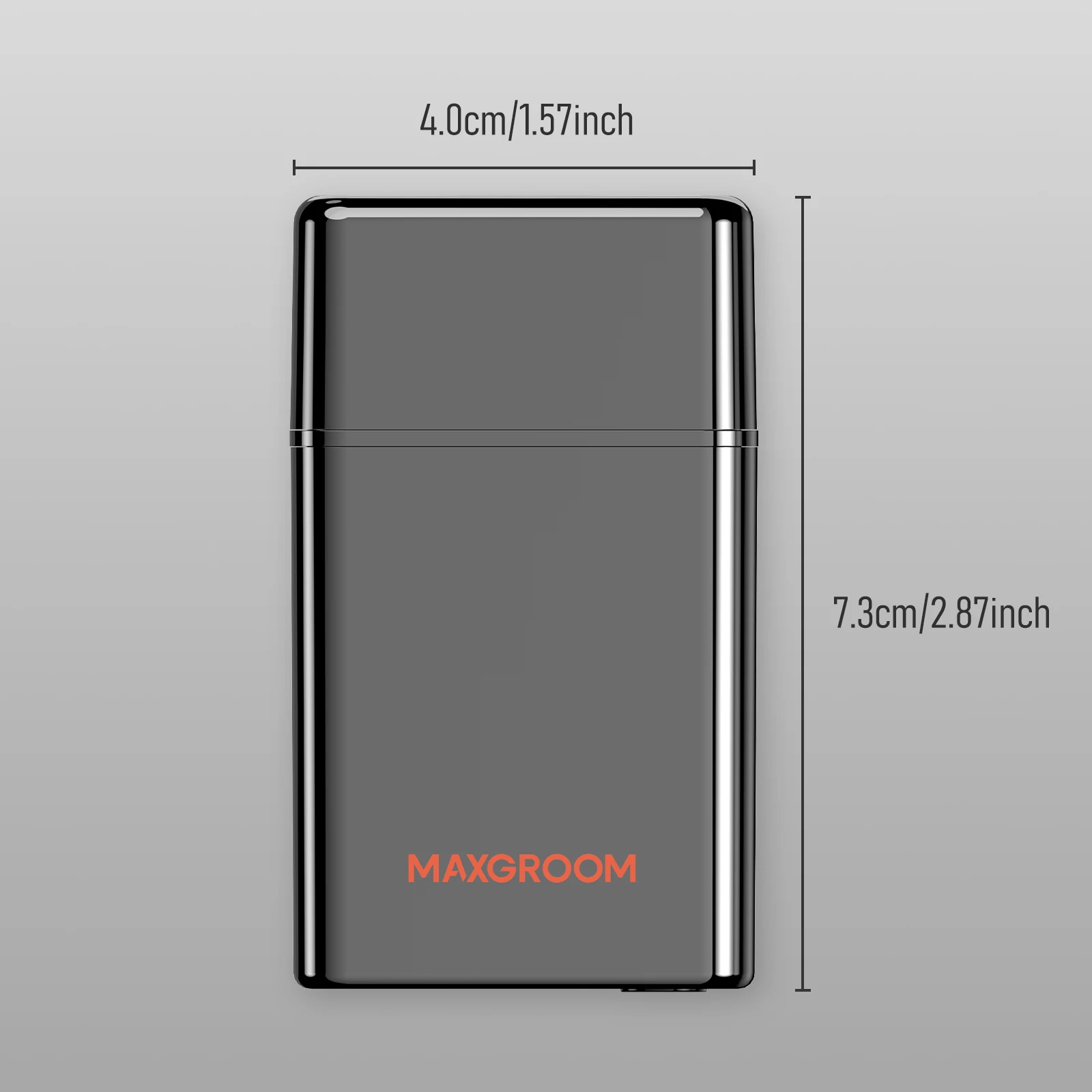 MAXGROOM Folienrasierer für Männer, wiederaufladbarer Elektrorasierer, IPX6, wasserdicht, Doppelrasierer, tragbarer Mini-Bartrasierer, Bartschneider – Detail 9