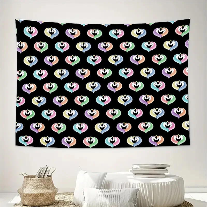 غالاكسي نسيج سديم الجدار الشنق الفضاء ديكور السماوية الفن الكون خلفية ديكور الغرفة الكونية الجمالية جدار ديكور بوهو الشريط #2