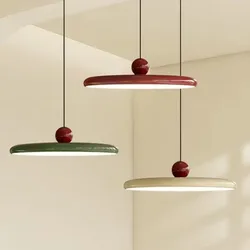 Tavolo da pranzo lampadari a LED colorato bilanciere luce semplice e moderno Home Decor Move lampadario a braccio lungo cucina Bar piattino lampada