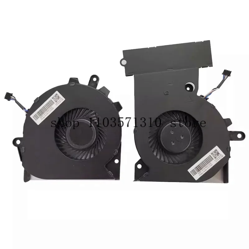 New CPU and GPU Cooling Fan for HP OMEN Gaming 15-ce 15t-ce 15-ce011dx 15-ce015dx 15-ce018dx 15-ce019dx  tpn-q194  dc5v