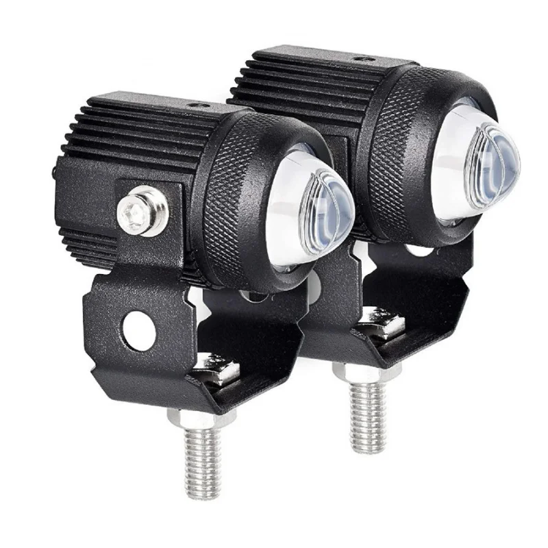 Cross-Border Motorcycle Small Cannon Laser Lens LED Cut Line Spotlight External Headlight Electric Vehicle and Road Light