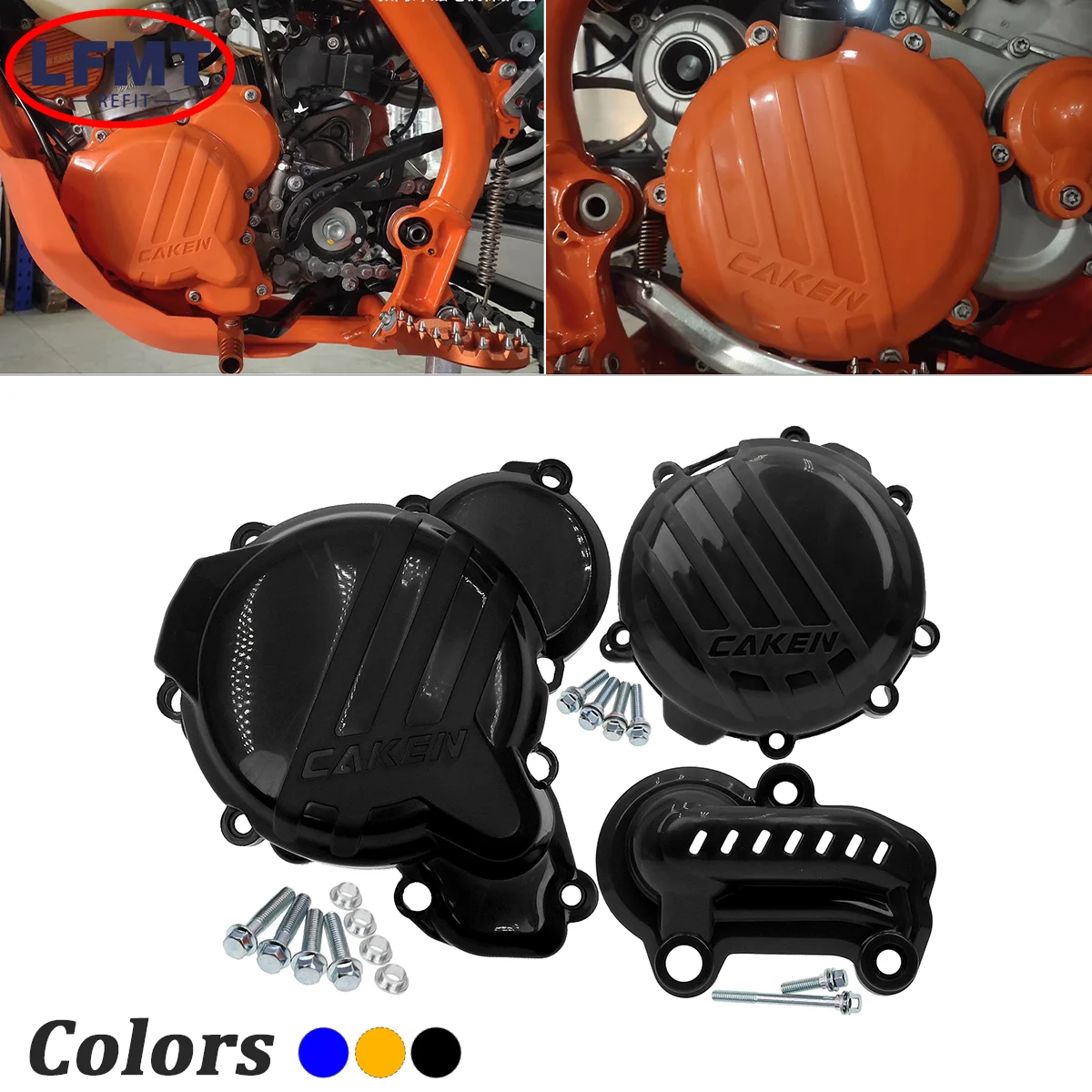 

Motorcycle Engine Clutch Protector Guard Water Pump Cover For KTM EXC250 EXC300 TPI SX XCW For Husqvarna TC TE 250 300 2019-2023