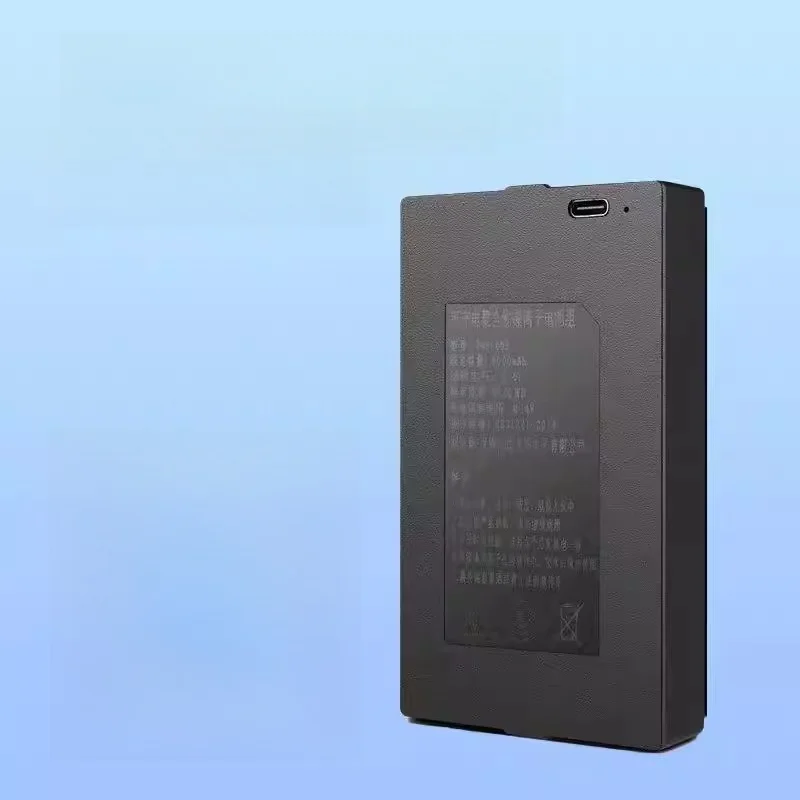 5000mAh Rechargeable Li-ion Battery ZNS-09B1/AEF for Smart Door Locks Fingerprint/Password Electronic Battery with USB Charging