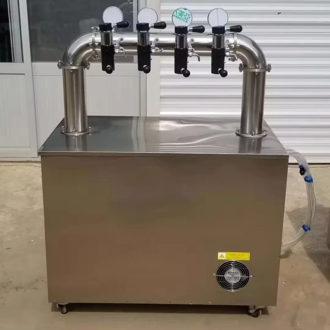 Sliver Beer Cooler Keg Beer Cooler Draft Beer Machines Beer Keg Refrigerator Beer Cooler Dispenser For Bar Hotel Restaurant