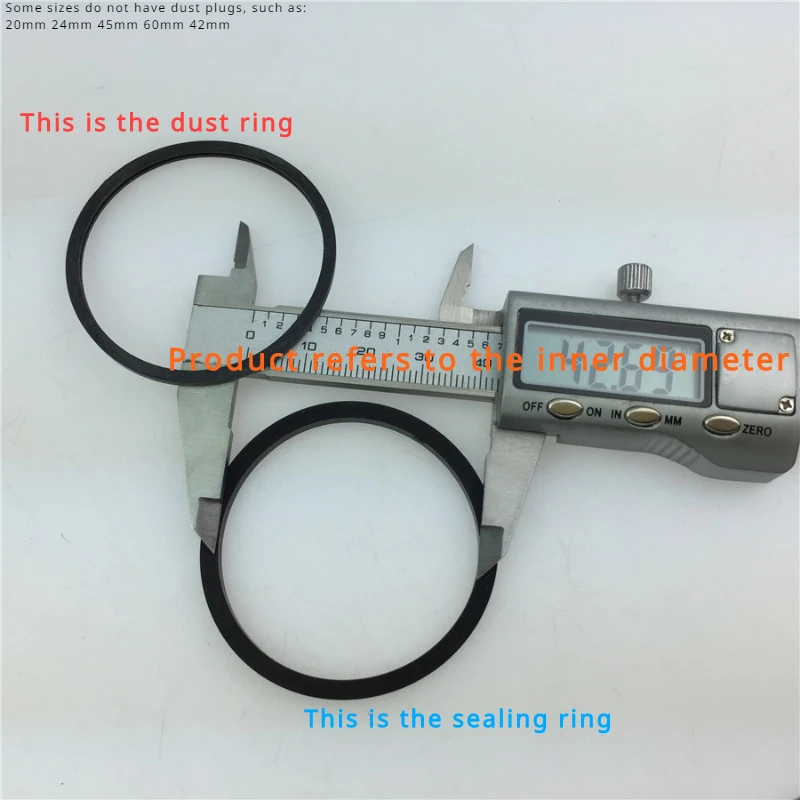 For Motorcycle Electric Lower Pump Cylinder Piston Rectangular Ring Sealing Ring Dust-proof Ring Size Refers Brake Pump Repair