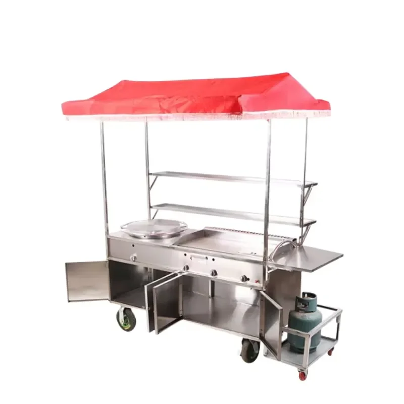 Industrial Kitchenware Pancake and Grill Fryer Combination