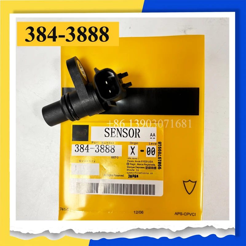 Speed Sensor 384-3888 for E320D2 E320D Engine C4.4 C7.1 Engine Speed Sensor 384-3888
