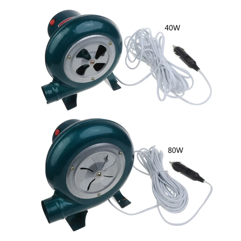 

Car Plug BBQ Fan Air Blower Large 12V Powered Fan Wind Speed Control Barbecue Cooking Tool 900cm Power Cable Dropship