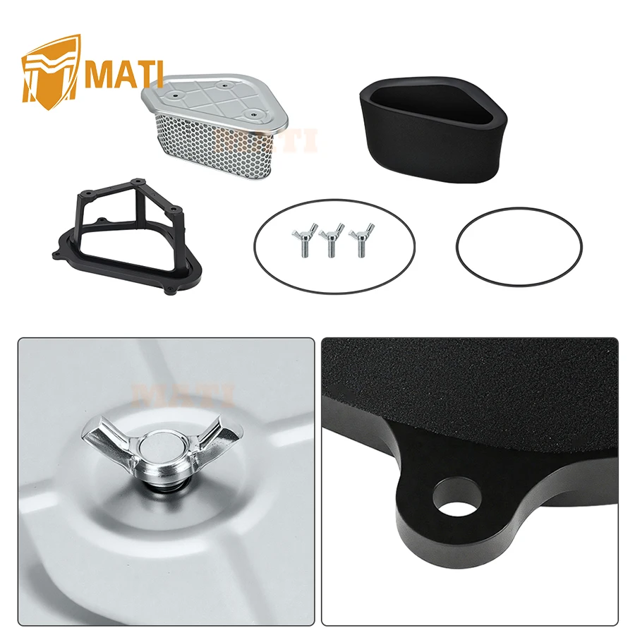 Air Filter Cage Holder Seal Bolt Assembly For Kawasaki Prairie Brute Force650 700 4x4 KF700 KFX700 2003-2013 O.E.M# 11013-0001