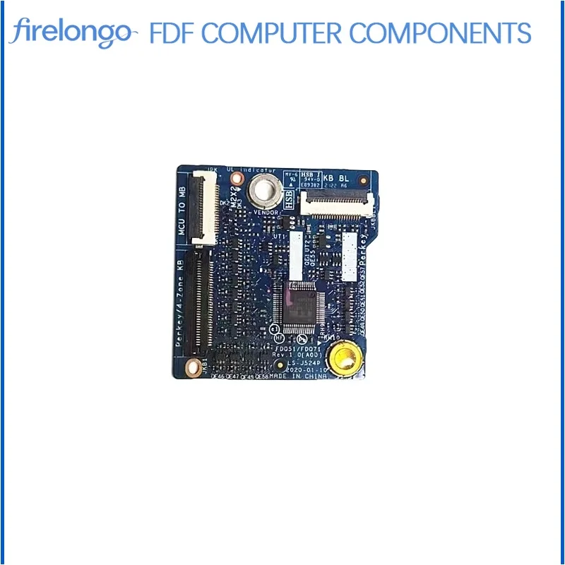 Новая запасная часть для клавиатуры Dell Alienware M17 R3 R4, дочерняя плата LS-J524P 0FCTXG