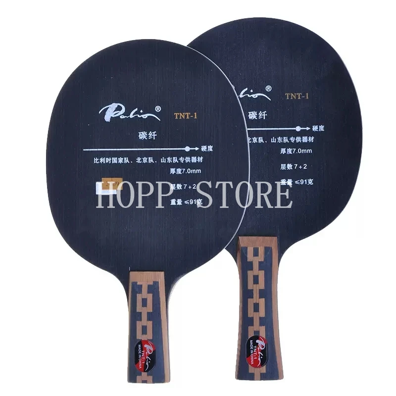 Original Palio TNT-1 Table Tennis Blade Racket (7+2 Carbon) TNT 1 TNT1 Ping Pong Bat Paddle