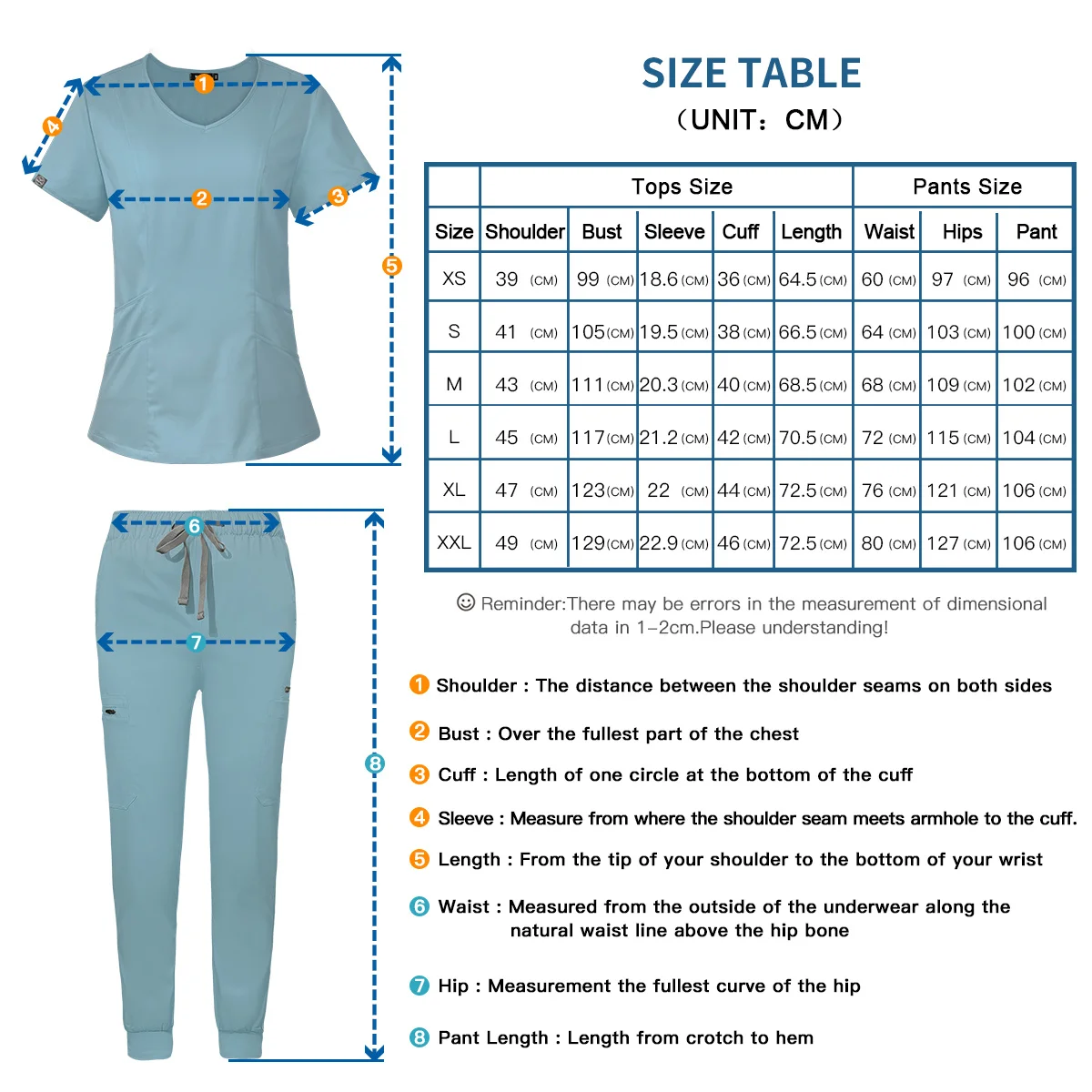 Wholesale Nurse Accessories Women Wear Scrub Suits Hospital Doctor Working Uniform Medical Surgical Multicolor Unisex Uniforms