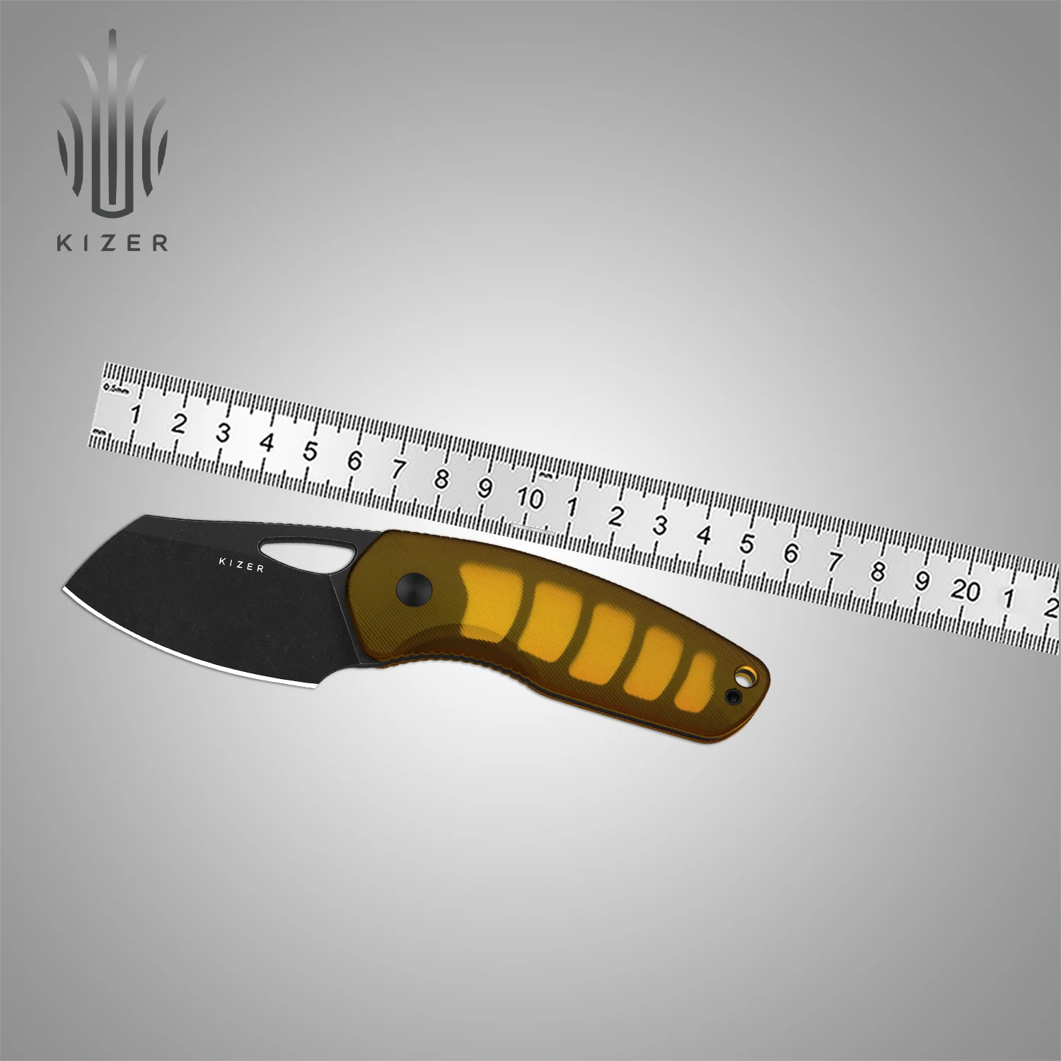 

Kizer EDC Fixed Blade Knife 1074A1/1074A2 Hornet 14C28N Steel Blade with PEI / Acrylic Handle Outdoor Knives