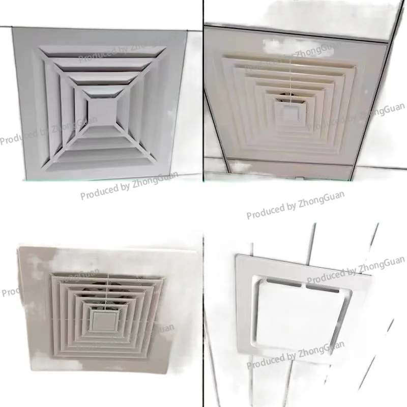 Exhaust Fan Commercial Toilet Household Embedded Integrated Fan Replacement Gypsum Board Gusset Silent