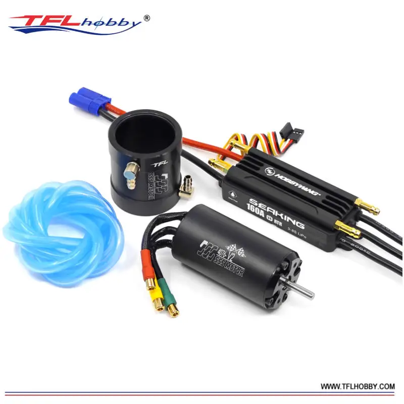 

Двигатель TFL SSS 40 4076/4082/4092 с прошивкой Hobbywing 160A V4 ESC, электрический регулятор скорости, комбинированная куртка с водяным охлаждением