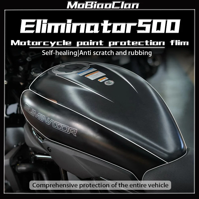 

For Kawasaki Eliminator 500 TPU Invisible Car Cover Body Transparent Protective Film Fuel Tank Sticker Modification Accessories