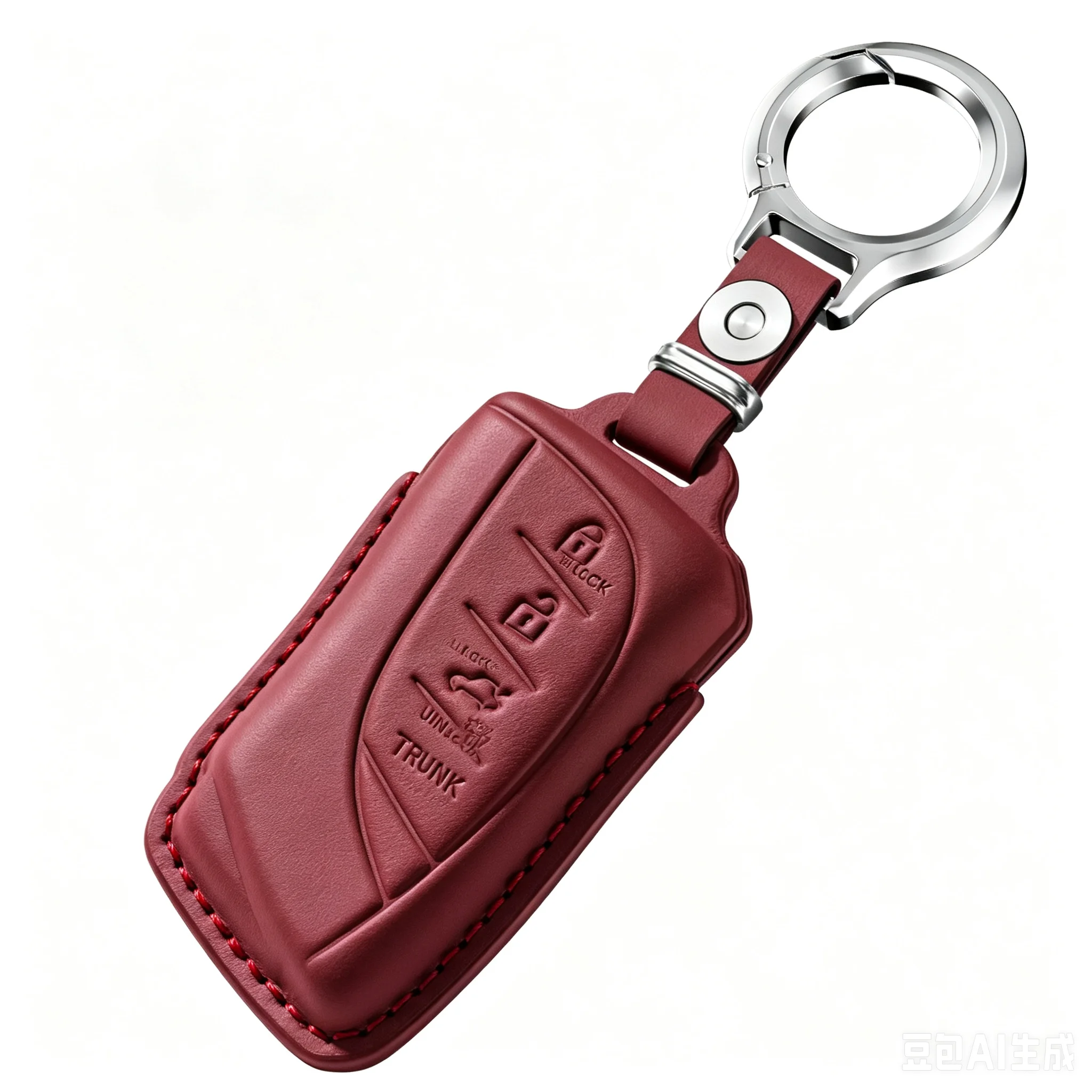 Car Interior Key Bag Accessories Suitable for Lexus LC Remote Control High-end Cowhide Key Case Protective Cover Modification