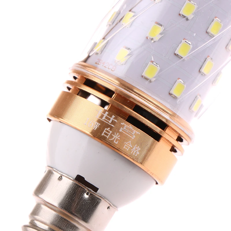 Bombilla LED regulable E27/E14, CA 220V, lámpara de araña, reemplazo de lámparas halógenas, ahorro de energía, blanco frío/cálido