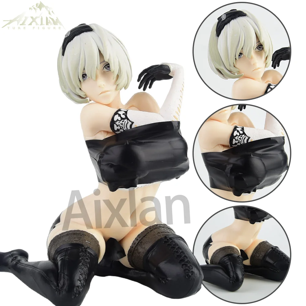 Aixlan 20cm NieR:Automata Anime Figure YoRHa No. 2 Type B PVC Action Figure Sexy Girl Figurine Collectible Model Toys Kid Gift