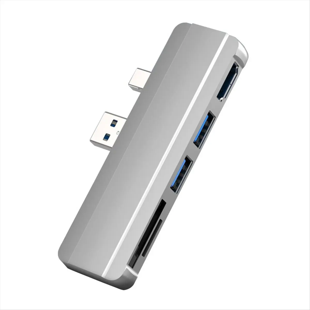 [VALUE PACK]Multiport Expander 4K -Compatible USB 3.0 HUB Docking Station Memory Card Reader for Pro 4/5/6