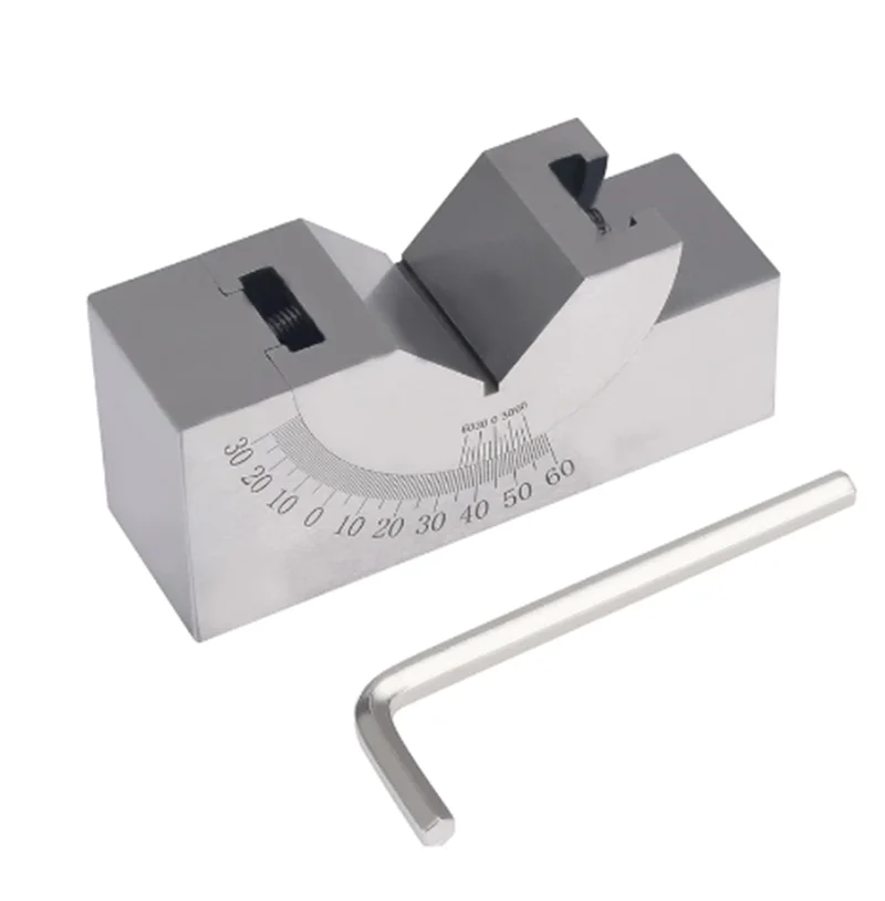 Milling Machine Precision Parts Adjustable Pad 0/30/60 Angle Gauge Debugge V Block Angler Top Tool AP25 For Measuring