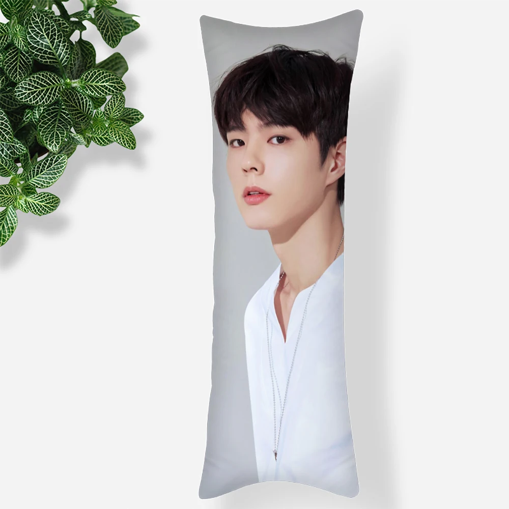 Park Bo Gum Pillowcase Printed Satin Fabric Pillow Cover Rectangular Zipper Kawaii Body Cover Dropshipping 1.11