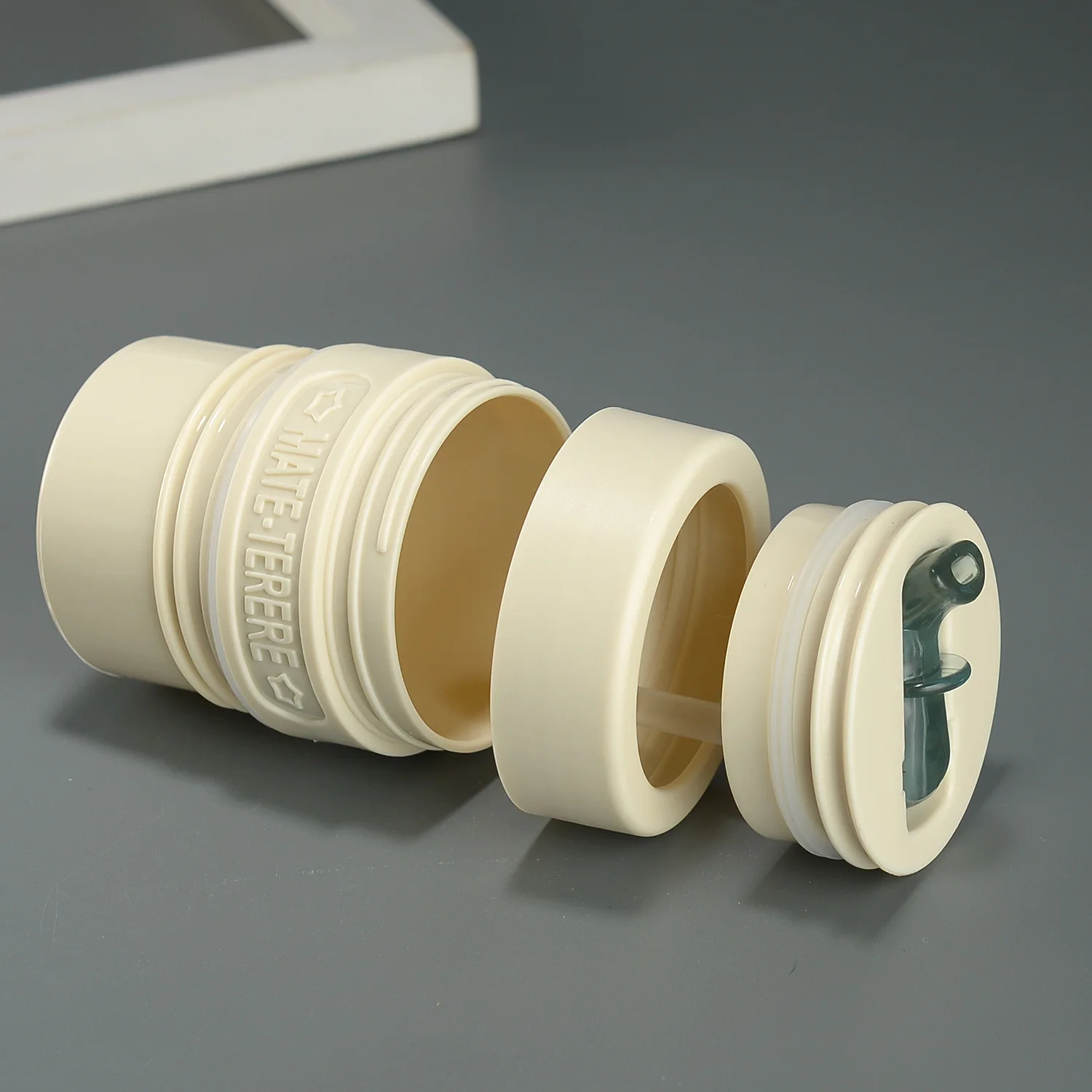 Vacuum Stainless Steel Insulated Mug Mate Tea Cup MATE with Straw Mug 700/500ml Friend Gift