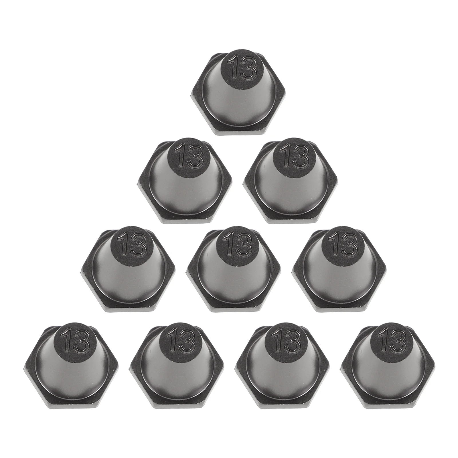 

10pcs Football Shoe Cleats Replaceable Metal Spikes For Running Track Shoes Anti-Slip Studs Outdoor Sports Training Accessories