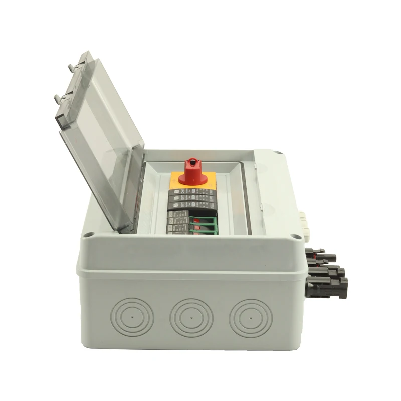 CHYT 2 Input 1 Output 1000V Outdoor Waterproof IP65 PV Solar Isolator Switch DC Combiner Box