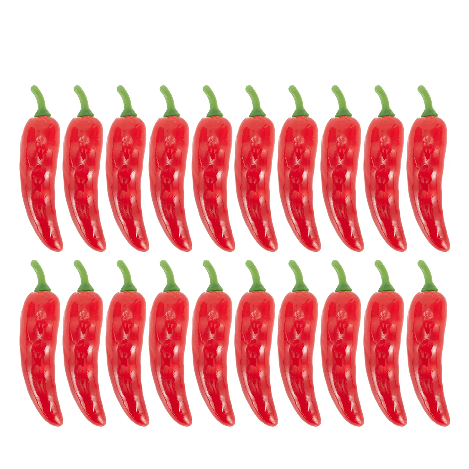 20 Pieces Fake Fruit Vegetable Set Red Chili Potato Carrot Pumpkin Garlic Peanut Replicas For Kitchen Cabinet Display Decoration