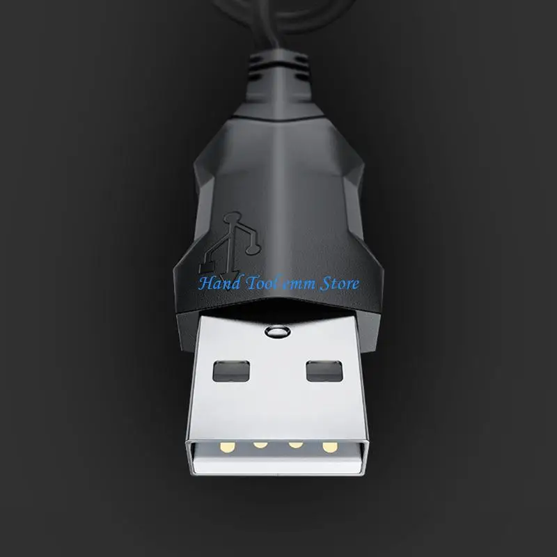 H37F Fashion Mouse Heating Warmer Hands 3-Button Corded Mouse for Boys Girls
