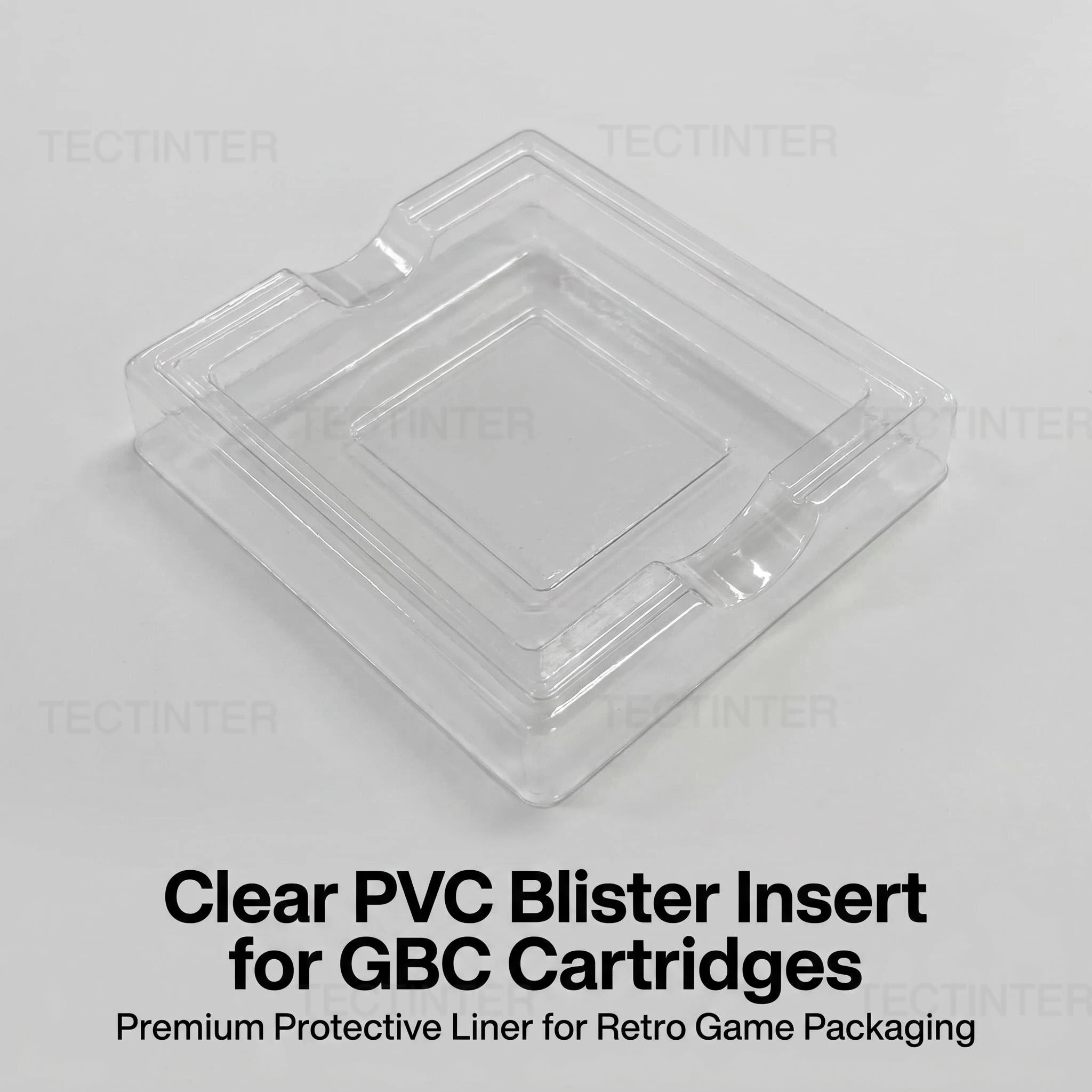 صينية داخلية بلاستيكية شفافة ل - مراجعة Game Boy Cartridge Holder وسعره