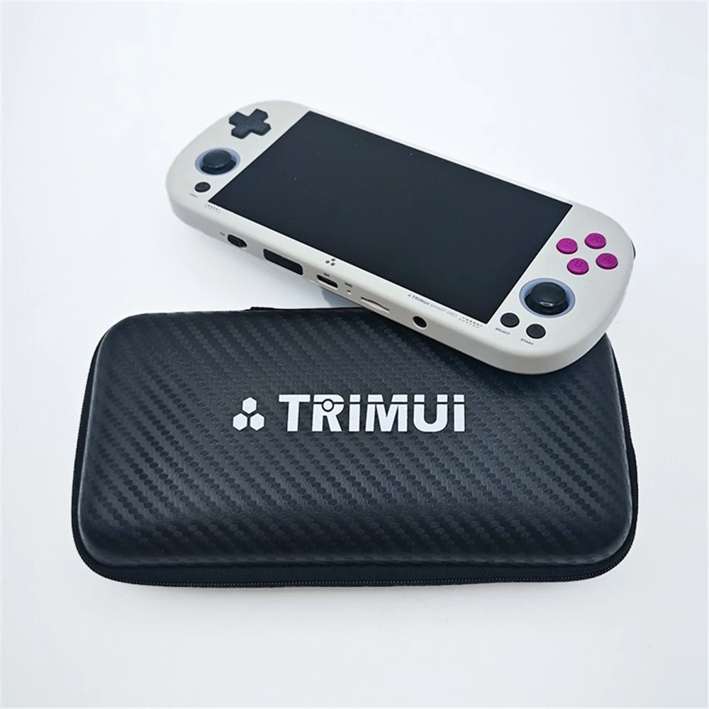 

Carrying Case For Trimui Smart Pro Handheld Game Console Black Hard Travel Storage Bag Video Game Console Portable Bag