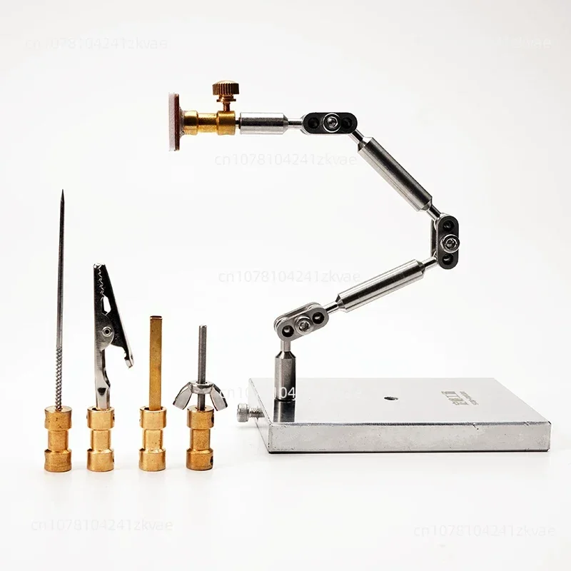 Square Seat Bracket, Flexible Universal, Adjustable Stainless Steel Doll Holder, Model Prop