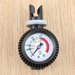 PVC Pressure Gauge Air Thermometer For Inflatable Rowing Boats Kayak Test Air Valve Connector SUP Stand Up Paddle Board Surfing