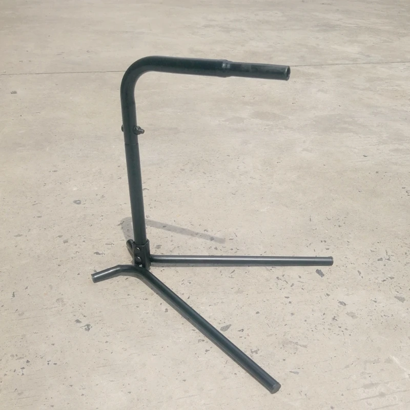 Suporte dobrável para reparo bicicleta, suporte bicicleta aço, ferramentas para reparo bicicleta