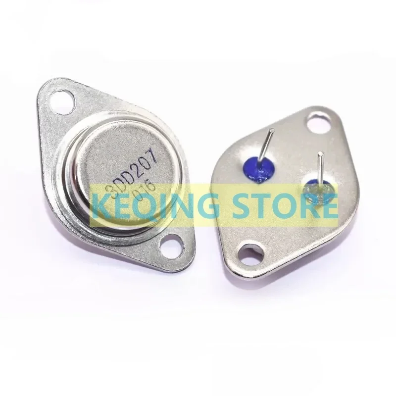 5PCS  3DD207 Gold sealed triode inverter iron cap power transistor Direct plug