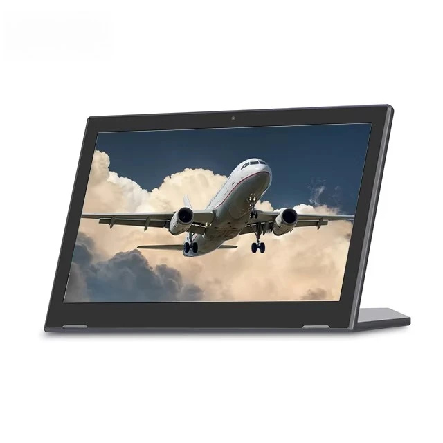 

13.3-inch NFC Camera Capacitive Touch Screen Desktop Tablet Business Use Ordering System L-Shape Presentation Device