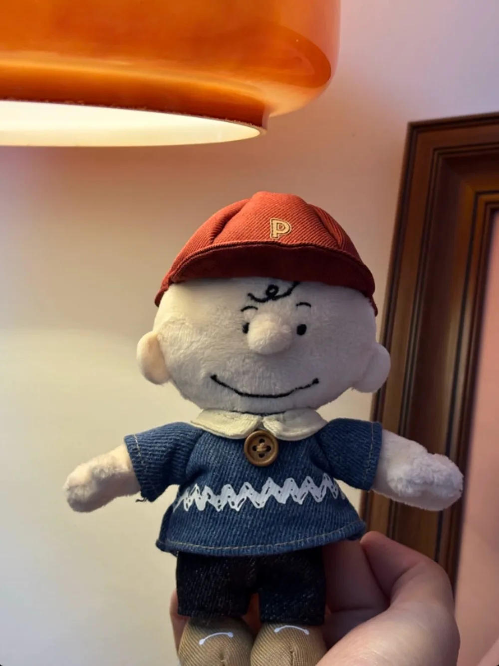 Peanuts Denim Series Snoopy Olaf Plush Charm  Soft Stuffed Doll Pendant Cartoon Bag Keychain Kawaii Ornament Gift for Friends