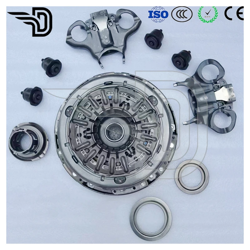 

LUK New DPS6 6DCT250 Transmission Dual Clutch With Fork Bearing Kit 514002110 602000800 For Ford Focus Fiesta EcoSport 602000899