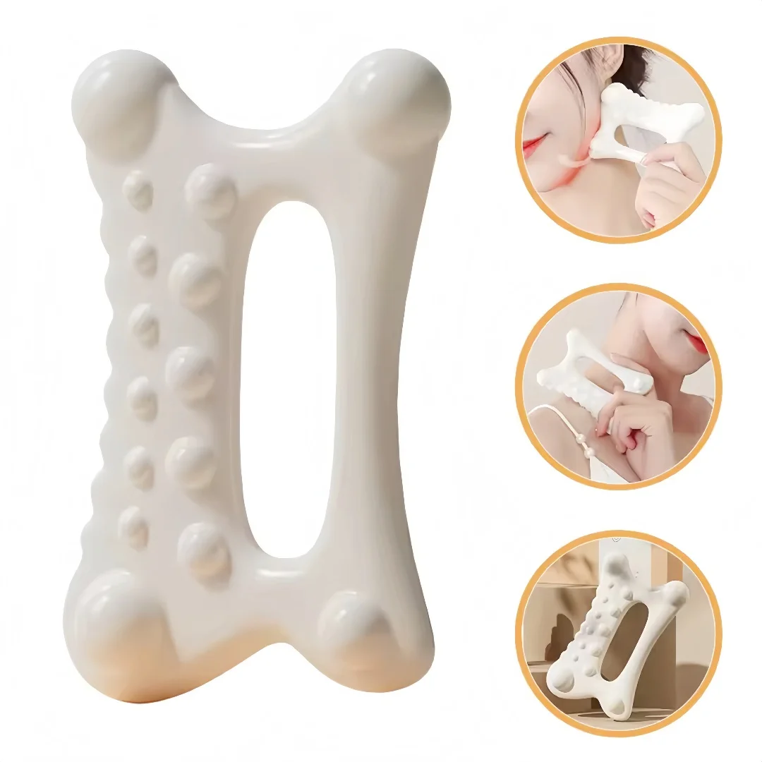 

Портативная массажная доска для лица Gua Sha Stick для скребков всего тела, лифтинг лица, укрепляющий релаксационный массажер для спины, ног, головы