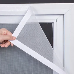 Upgraded High-Quality Invisible Window Screen, Self-Adhesive Bug Net for Doors and Windows, Mosquito and Insect Protection
