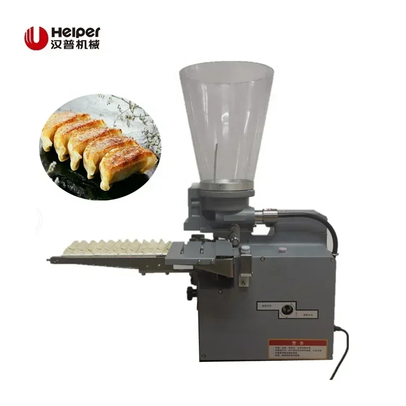 Chinese Semi Automatic Dumpling Making Filler Folding Machine Maker Gyoza Making Machine Automatic for Small Businesses