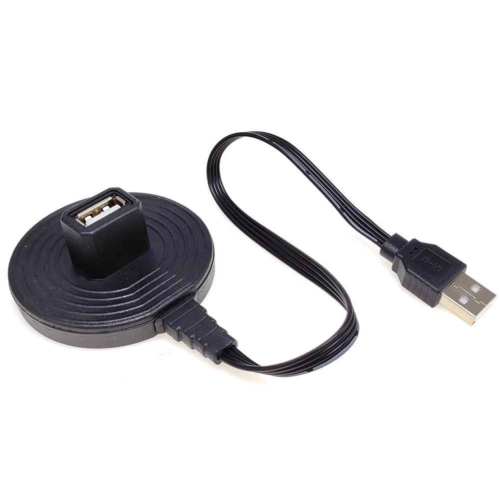 1M flat vertical desktop USB base extension cable male to female computer external U disk hard drive elbow data connection cable