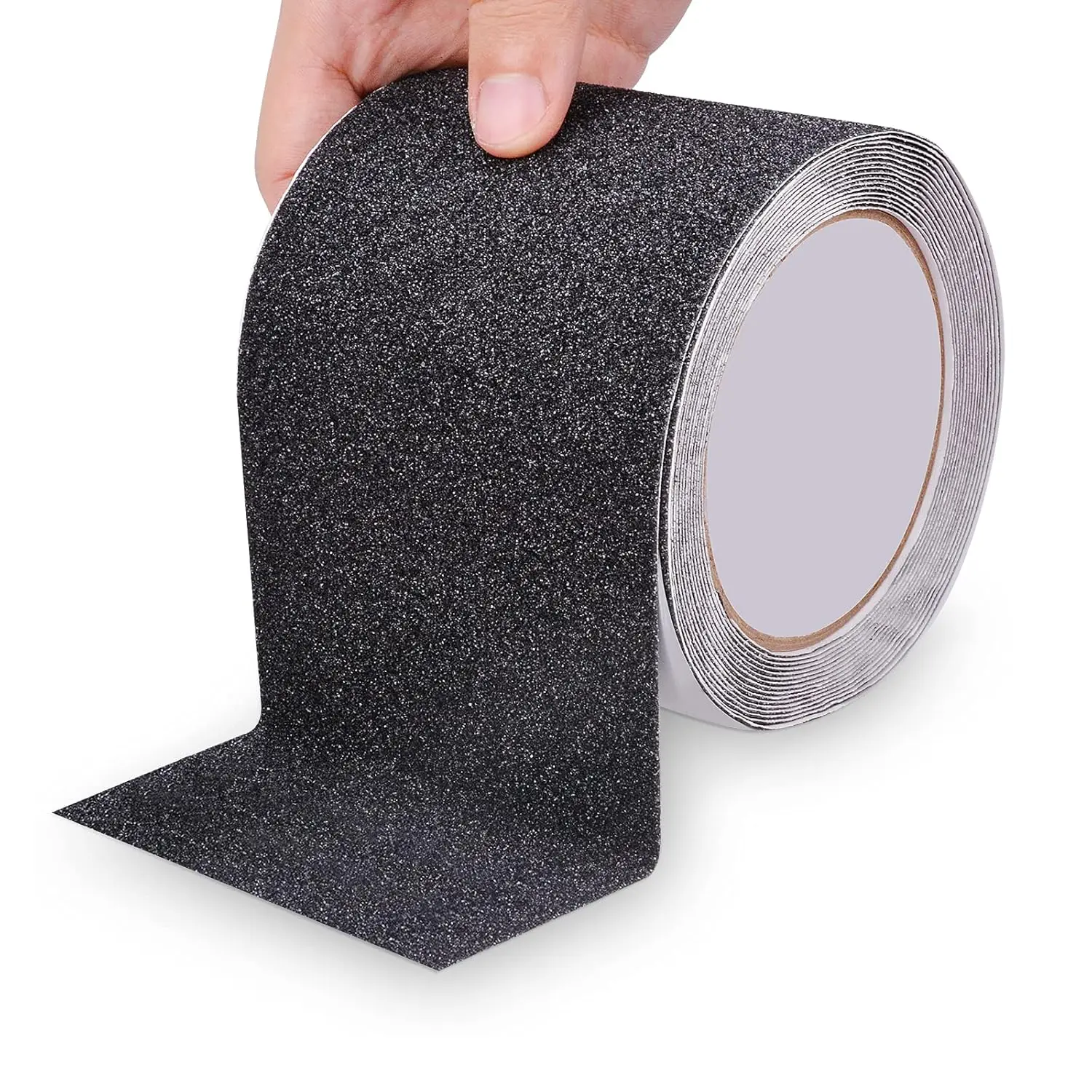 Anti Slip Tape, Heavy Duty Grip Tape Outdoor Waterproof, High Adhesive Traction Safety Tape for Stairs, Tread Steps,Skateboards