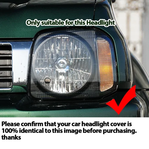 Imagen 2 del producto Carcasa transparente para faros delanteros, carcasa de lente, cubierta de cristal para faros delanteros Suzuki Jimny JB23 JB33 JB43 JB53 1998-2017